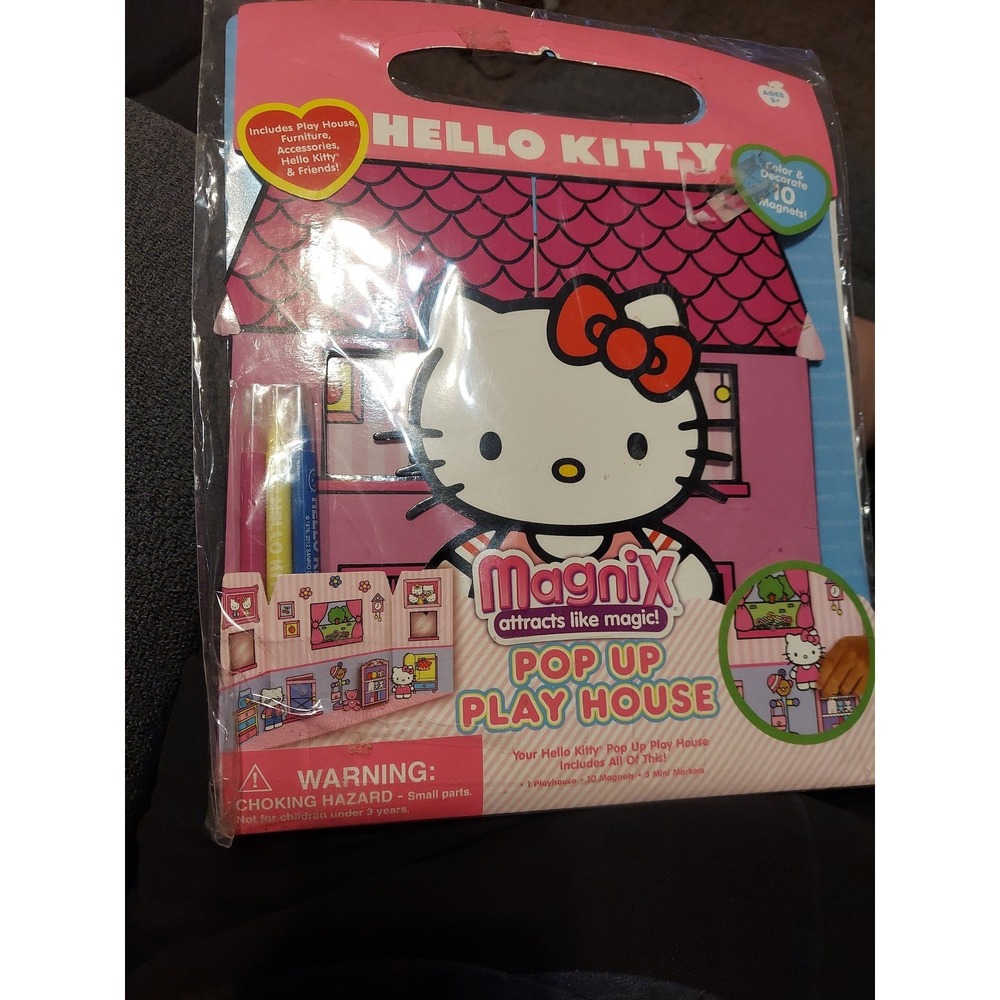 Hello Kitty Pop Up Play‎ House Magnix Attracts like Magnix